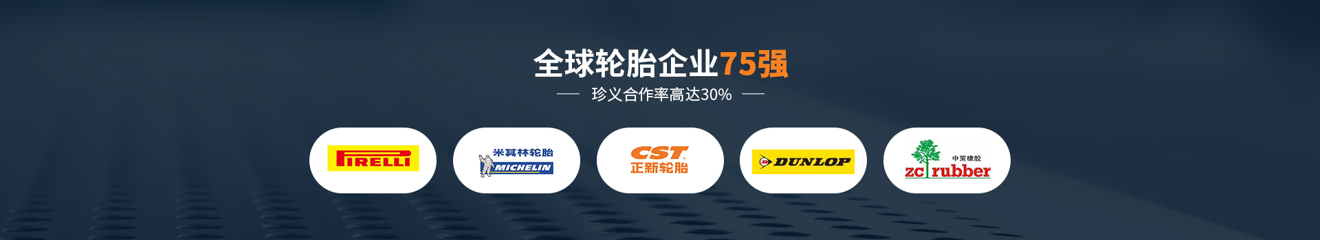 全球輪胎企業75強 珍義合作率高達30%